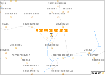 map of Saré Sambourou