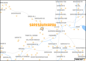 map of Saré Sounkarou