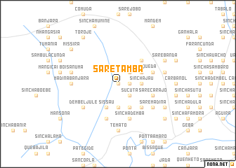 map of Sare Tambà