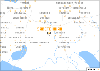 map of Saré Tehikam