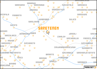 map of Sare Tenem