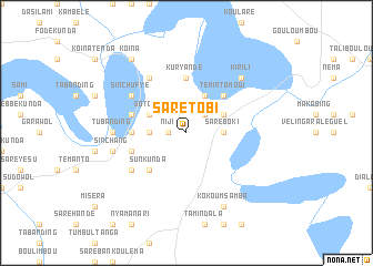 map of Sare Tobi