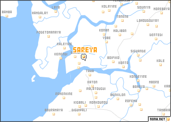 map of Saréya