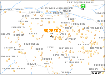 map of Sar-e Zar