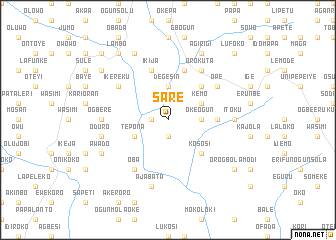 map of Sare