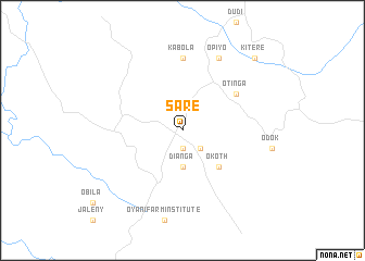 map of Sare