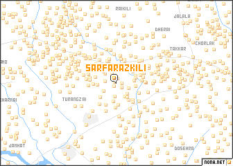 map of Sarfarāz Kili