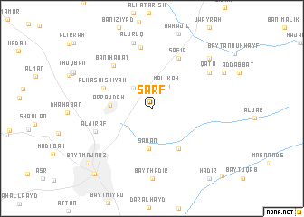map of Şarf