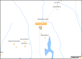 map of Sargāh