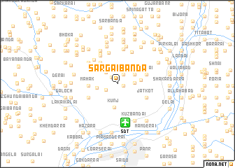 map of Sargai Bānda