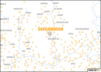 map of Sargai Bānda