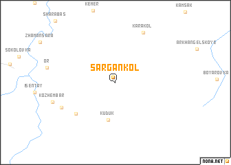 map of Sargankol\