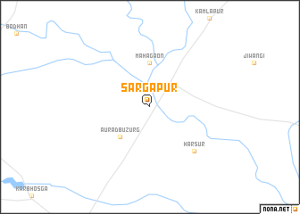map of Sargapur