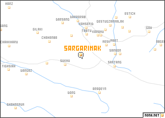 map of Sar Garīmak