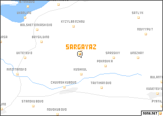 map of Sargayaz