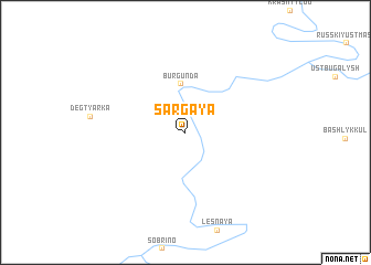 map of Sargaya
