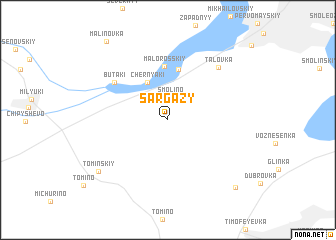 map of Sargazy