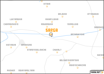 map of Sarga