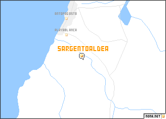 map of Sargento Aldea