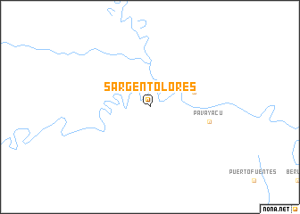 map of Sargento Lores