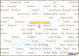 map of Sargento Mor