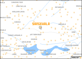 map of Sārgewāla