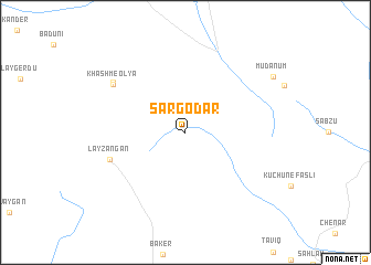 map of Sar Godār