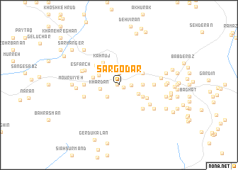 map of Sar Godār