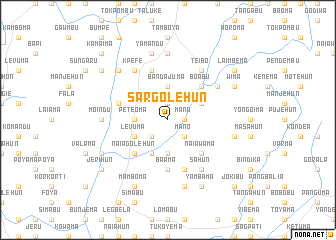 map of Sargolehun