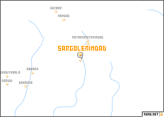 map of Sar Gol-e Nīmdād