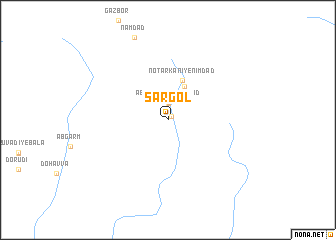 map of Sar Gol