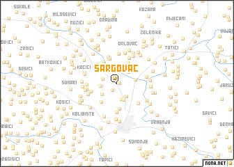 map of Sargovac