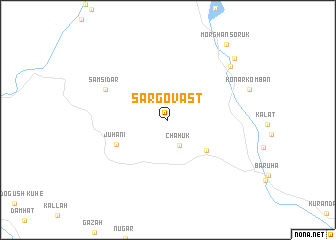 map of Sar Govast