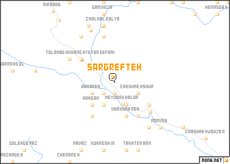 map of Sargrefteh