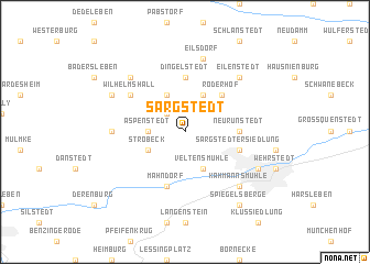 map of Sargstedt