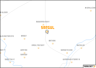 map of Sargul