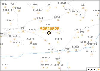 map of Sargvere