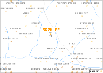 map of Sarhlef