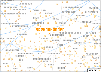 map of Sarho Ghāngro