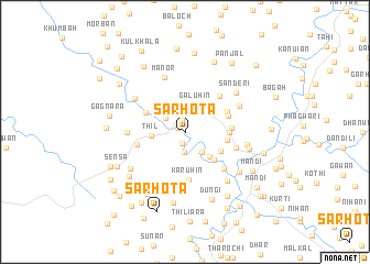 map of Sarhota