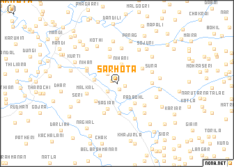 map of Sarhota