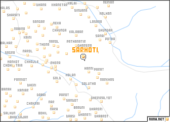 map of Sarhoti