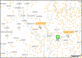 map of Sariān