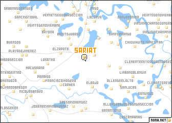 map of Sariat