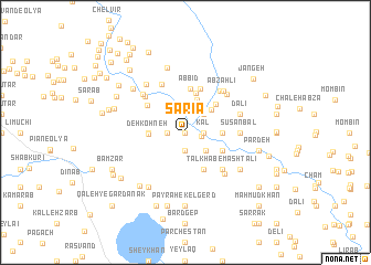 map of Sarīā