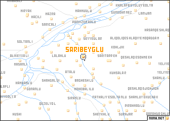 map of Sārī Beyglū