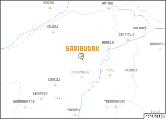 map of Sarıbudak