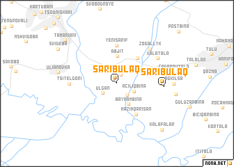 map of Sarıbulaq