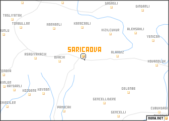 map of Sarıcaova