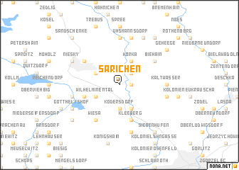 map of Särichen